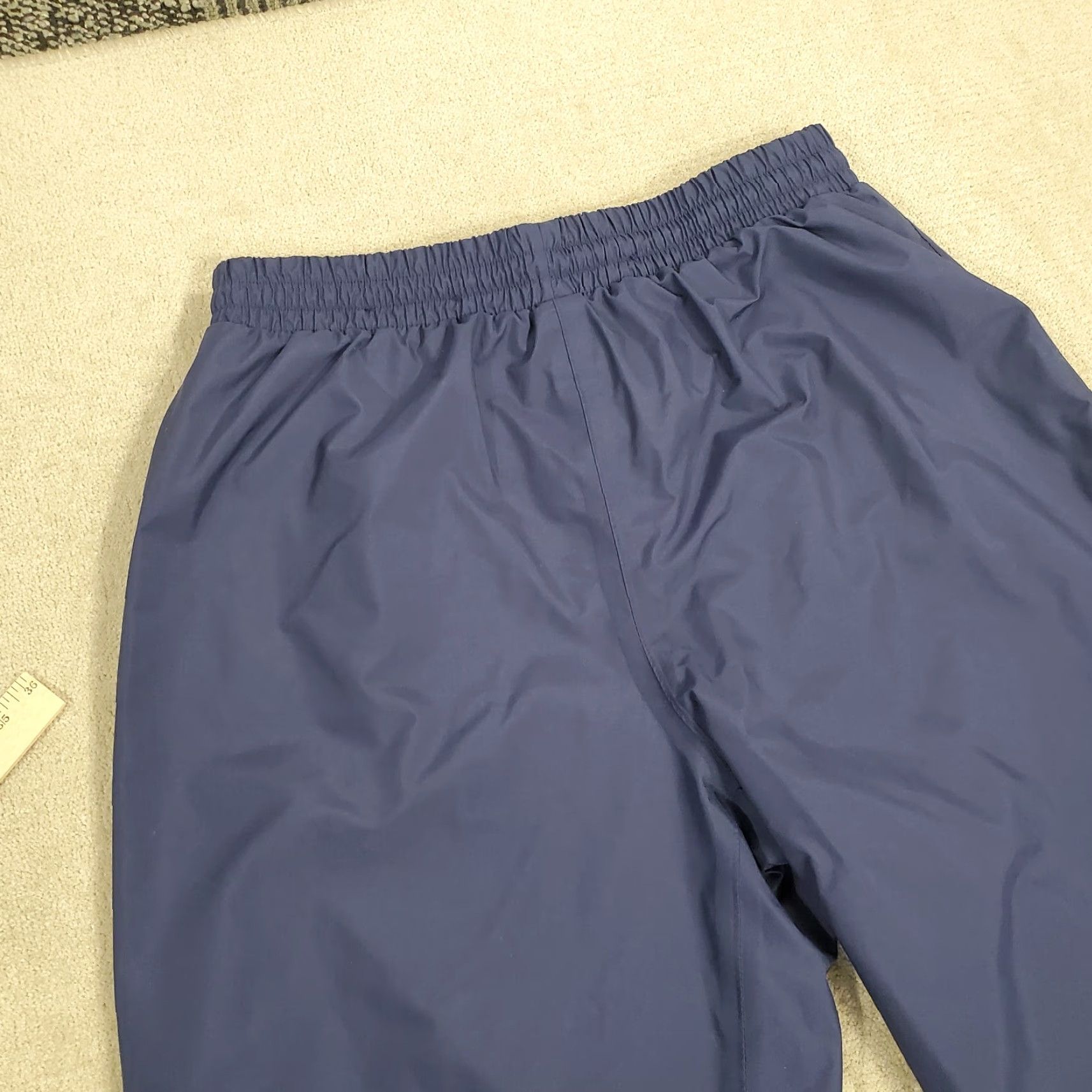 Vintage Cabela's Pants Mens Medium Blue Gore Tex Windbreaker Hiking Outdoors Fishing Windbreaker Pockets Logo Lightweight Inseam 30 Straight Regular Size US 31 - 2 Thumbnail