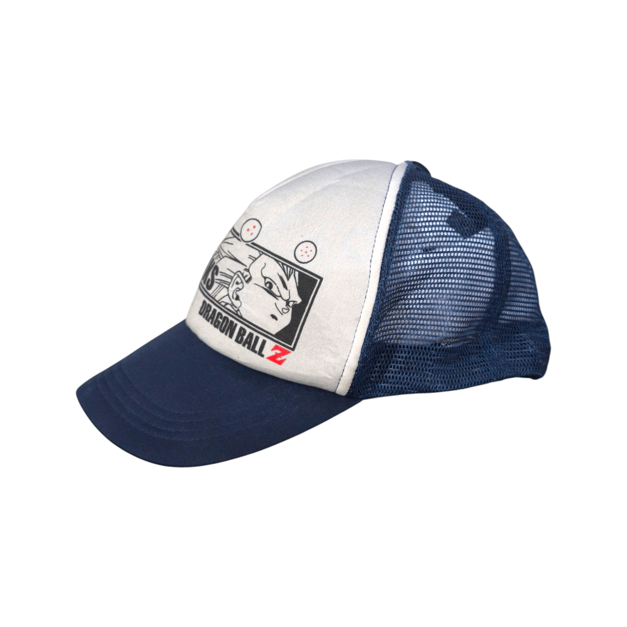 Anime Vintage Dragon Ball Z Gotenks Anime Trucker Hat 90s Size ONE SIZE - 5 Thumbnail