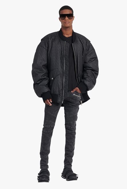 Balmain o1y0426 Denim Pant in Black Size US 31 - 4 Thumbnail