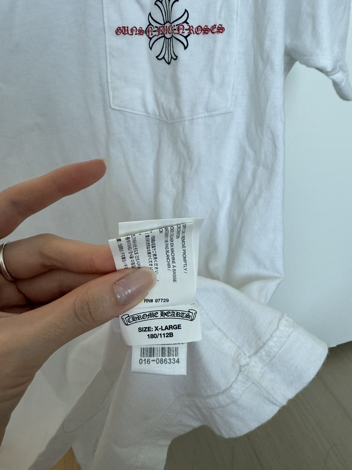 Chrome Hearts × Guns N' Roses GUNS N’ F*CK’N ROSES Size US XL / EU 56 / 4 - 6 Thumbnail