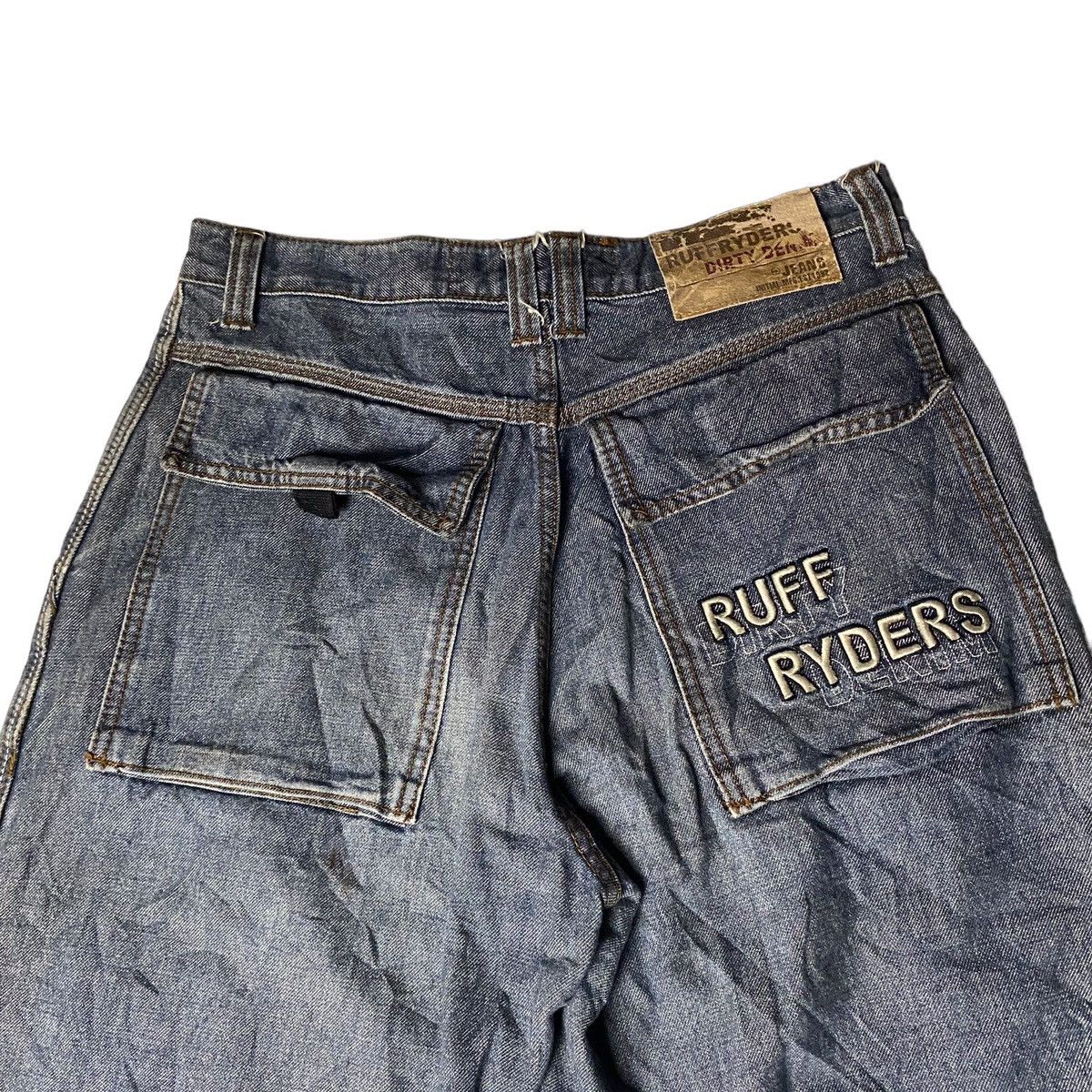 If Six Was Nine 2000s Ruff Ryder Flared Washed Jeans Size US 32 / EU 48 - 8 Thumbnail