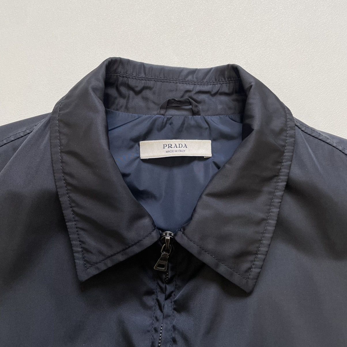 Prada Early 2000s Cropped Nylon Work Jacket Size US M / EU 48-50 / 2 - 5 Thumbnail