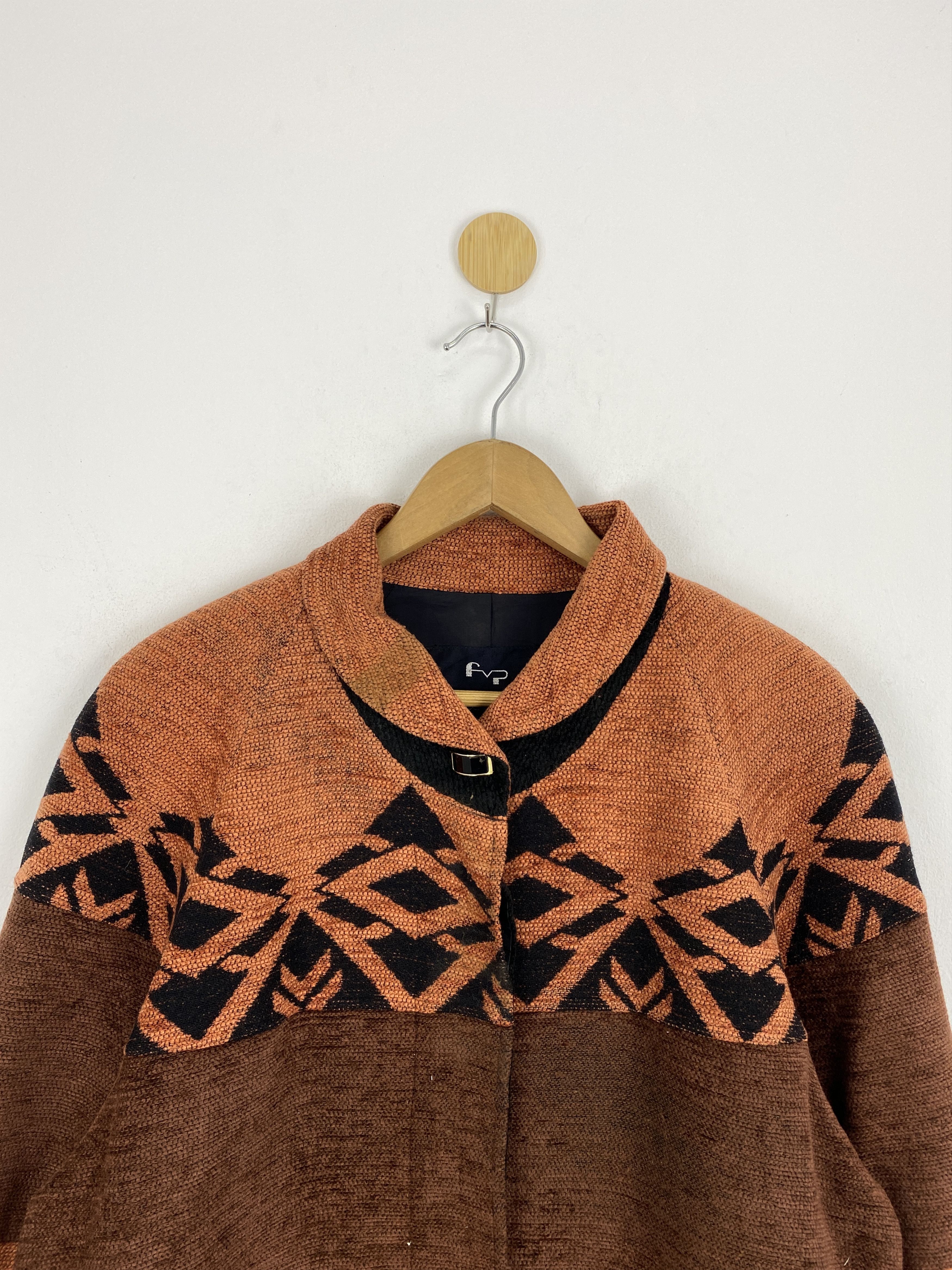 Native Vintage Franca V. Paoloni Native Long Jacket MJ0054 Size US S / EU 44-46 / 1 - 3 Thumbnail