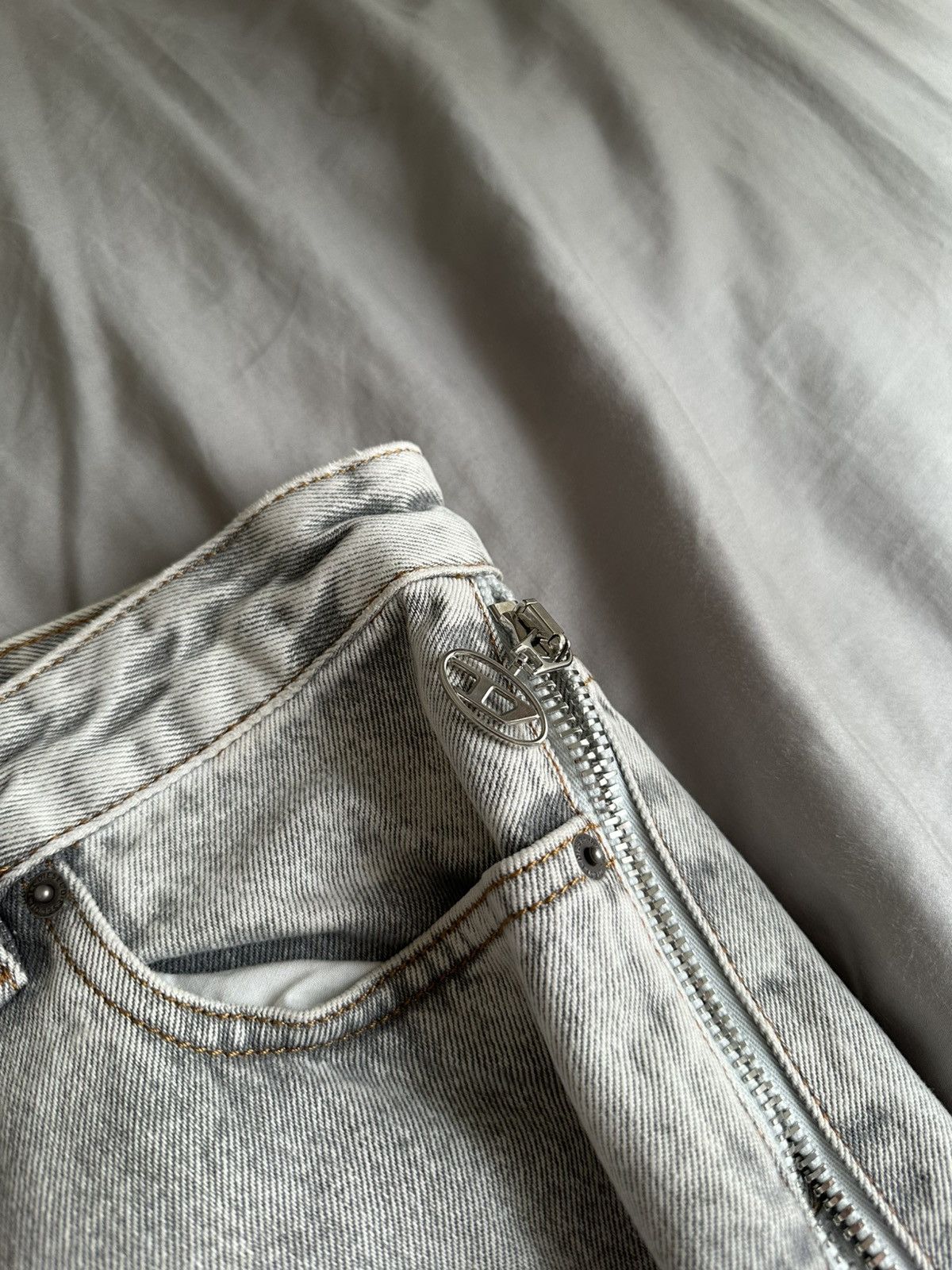 Diesel Diesel Side Double Zipper Jeans Size US 34 / EU 50 - 3 Thumbnail