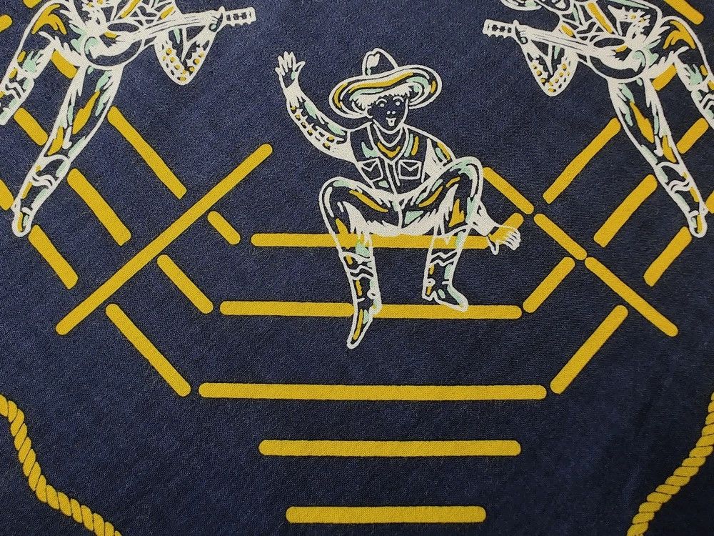 RRL Ralph Lauren RRL INDIGO Bandana COTTON Scarf handkerchief Size ONE SIZE - 10 Thumbnail