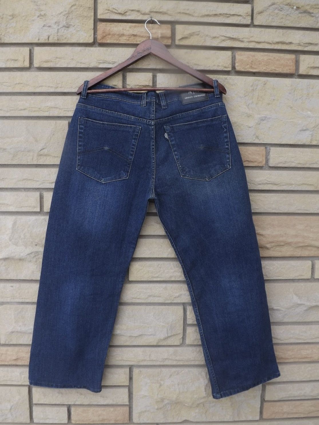 Armani Exchange Armani Exchange Classic Dark Wash Denim Jeans Size US 30 / EU 46 - 1 Thumbnail