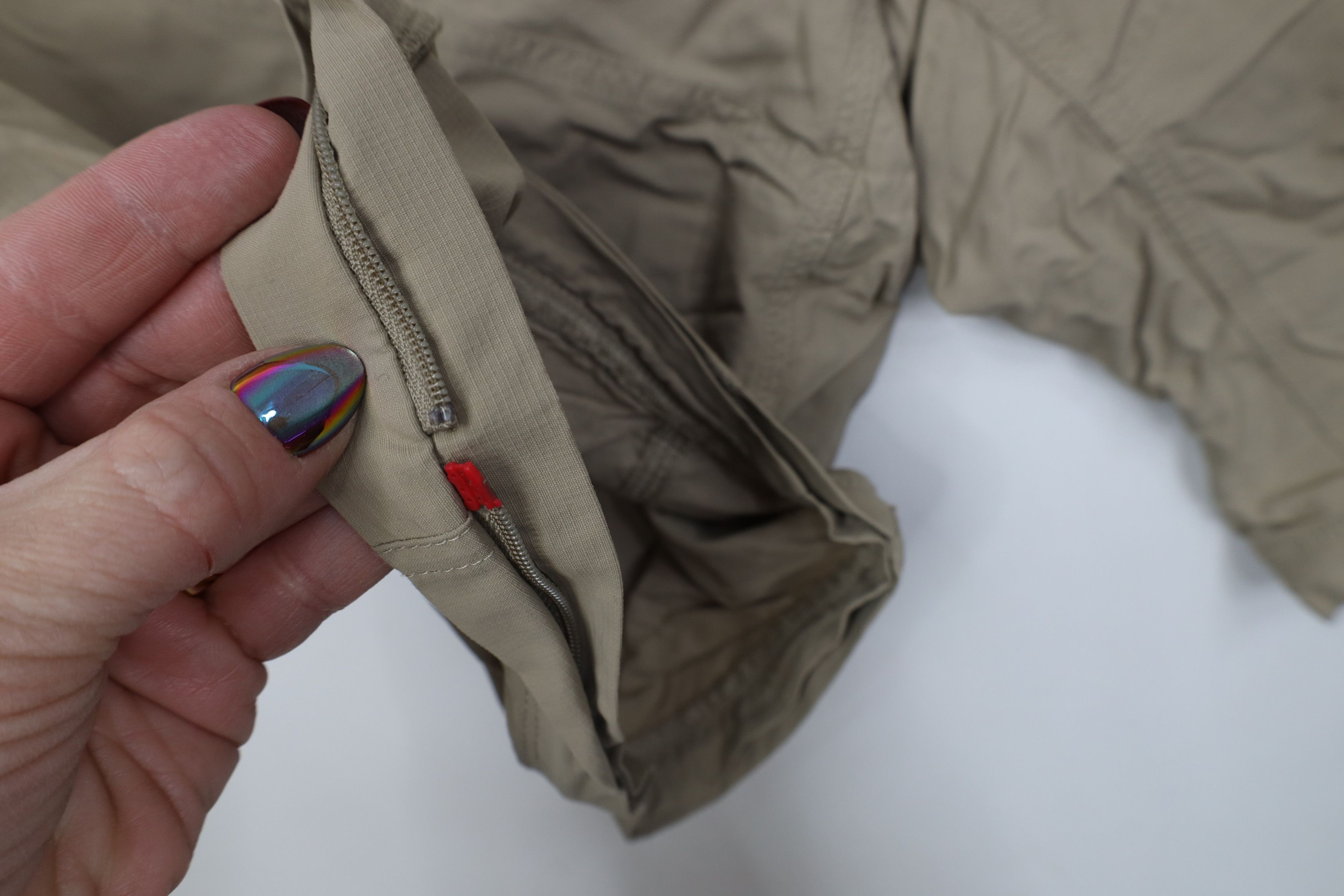The North Face Vintage Y2K The North Face Spell Out Trekking Shorts Beige Size US 40 / EU 56 - 7 Thumbnail