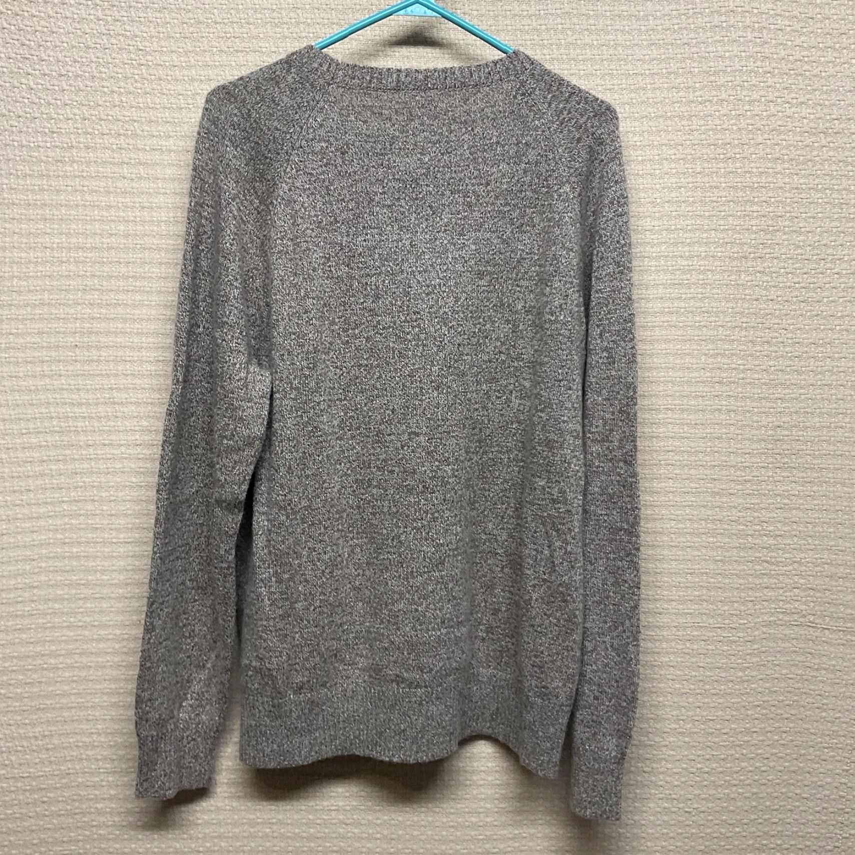 J.CREW Sweater Mens Large Oatmeal Gray Lambswool Blend Crewneck Pullover NWT Knit Jumper Crew Neck