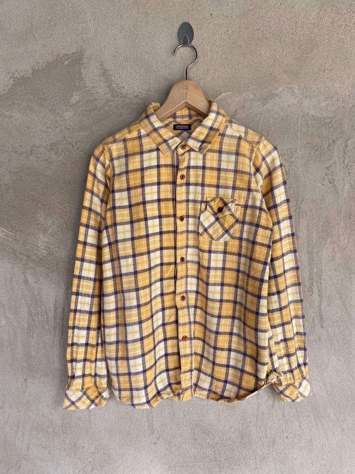 Journal Standard Vintage Journal Standard Plaid Tartan Flannel Shirt Size US XS / EU 42 / 0 - 2 Thumbnail