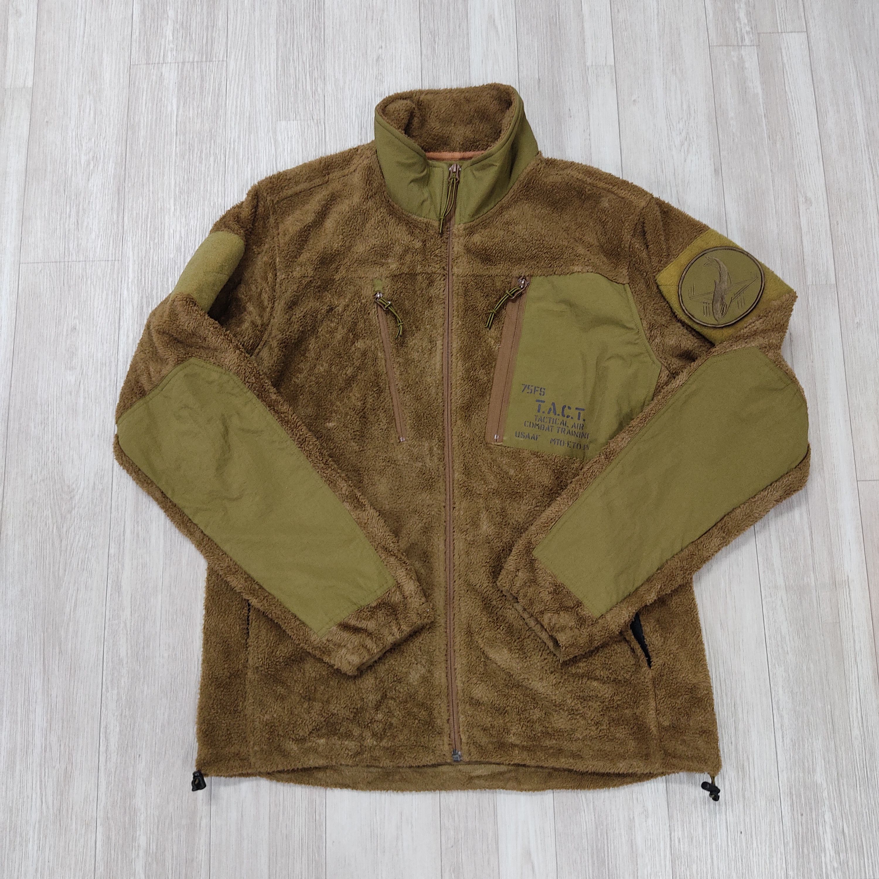 Avirex AVIREX 75fs T.A.C.T USAAF Sherpa Fleece Jacket Size US L / EU 52-54 / 3 - 7 Thumbnail
