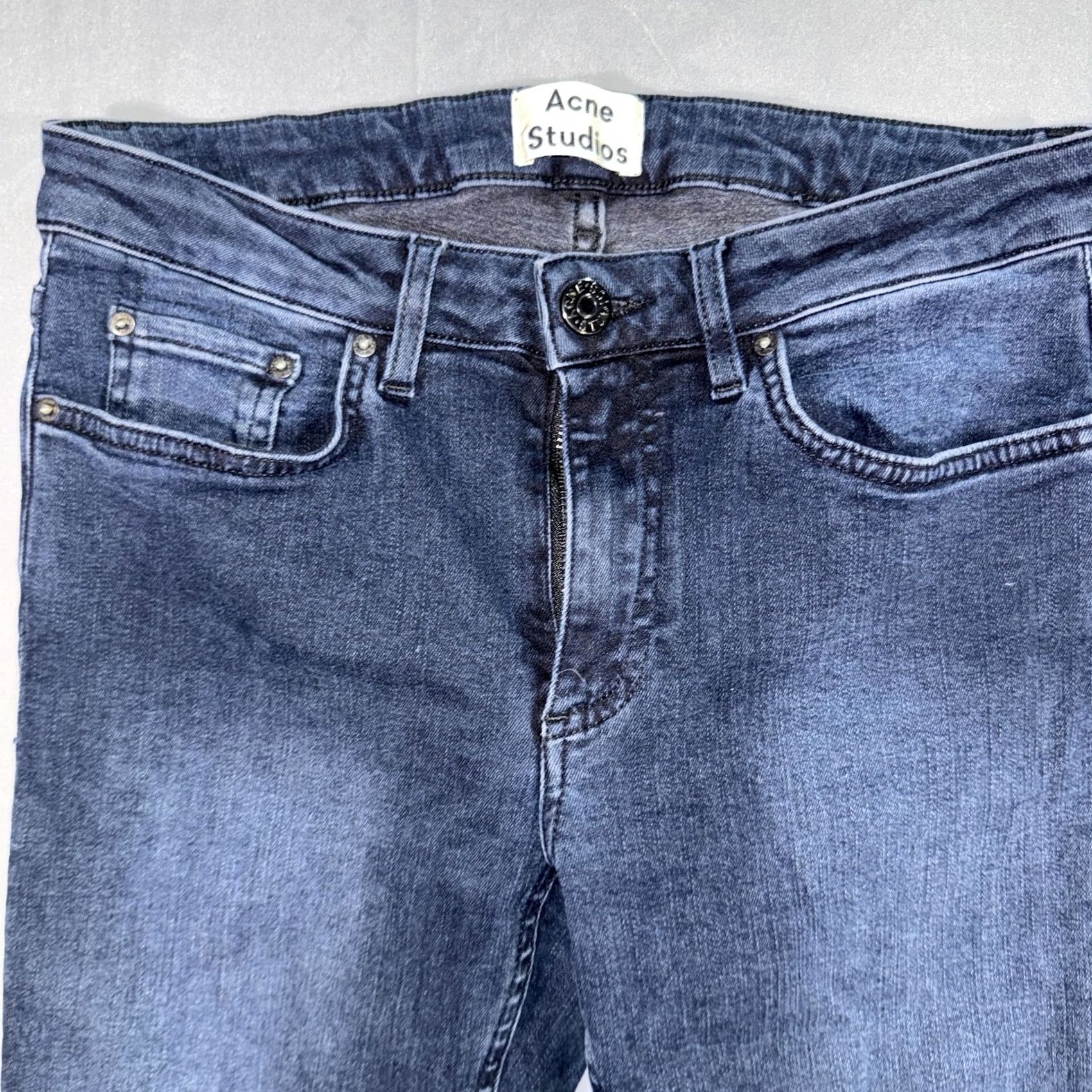 Acne Studios Acne Studios Jeans Women 27/32 Skinny Denim Blue 5 Pocket Stretch Italy Size 27" / US 4 / IT 40 - 3 Thumbnail