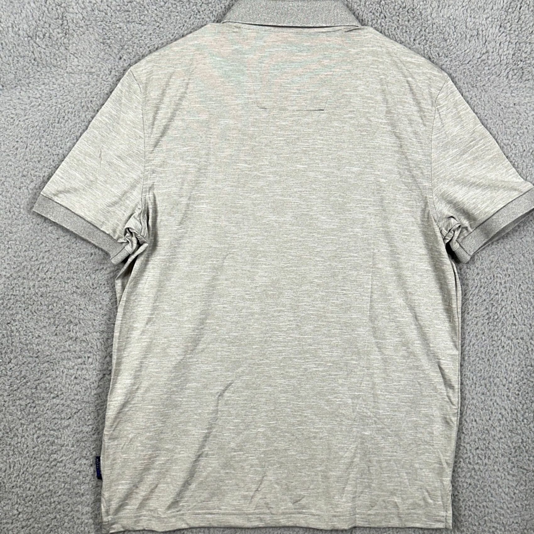 Nautica Nautica Navtech Shirt Golf Polo Mens Medium Gray Short Sleeve Rugby Casual NEW Size US M / EU 48-50 / 2 - 3 Thumbnail