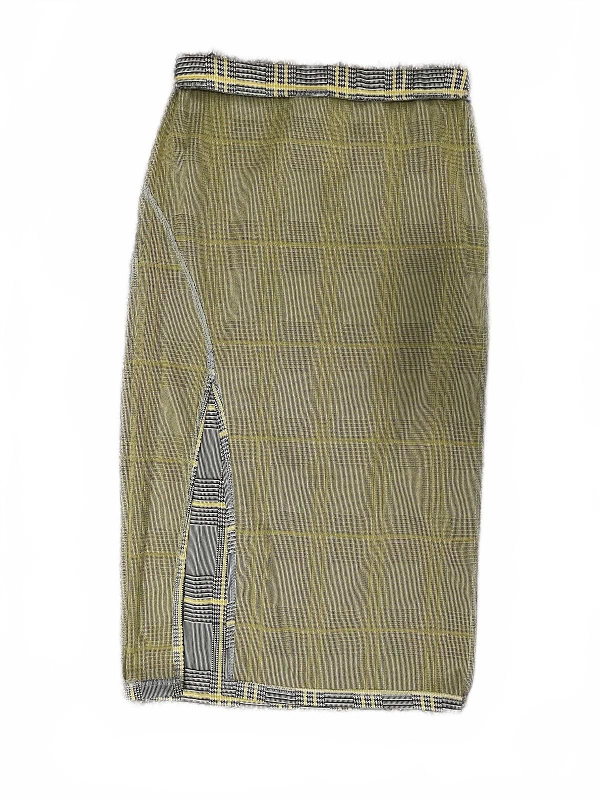 Asos NWT ASOS Pencil Skirt with Slit in Plaid (US 4) Size 27" / US 4 / IT 40 - 4 Thumbnail