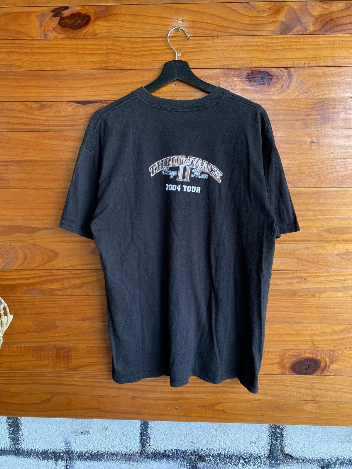 Rap Tees Vintage Boyz II Men Throwback 2004 Tour T-Shirt Hip Hop Tee Size US L / EU 52-54 / 3 - 9 Thumbnail