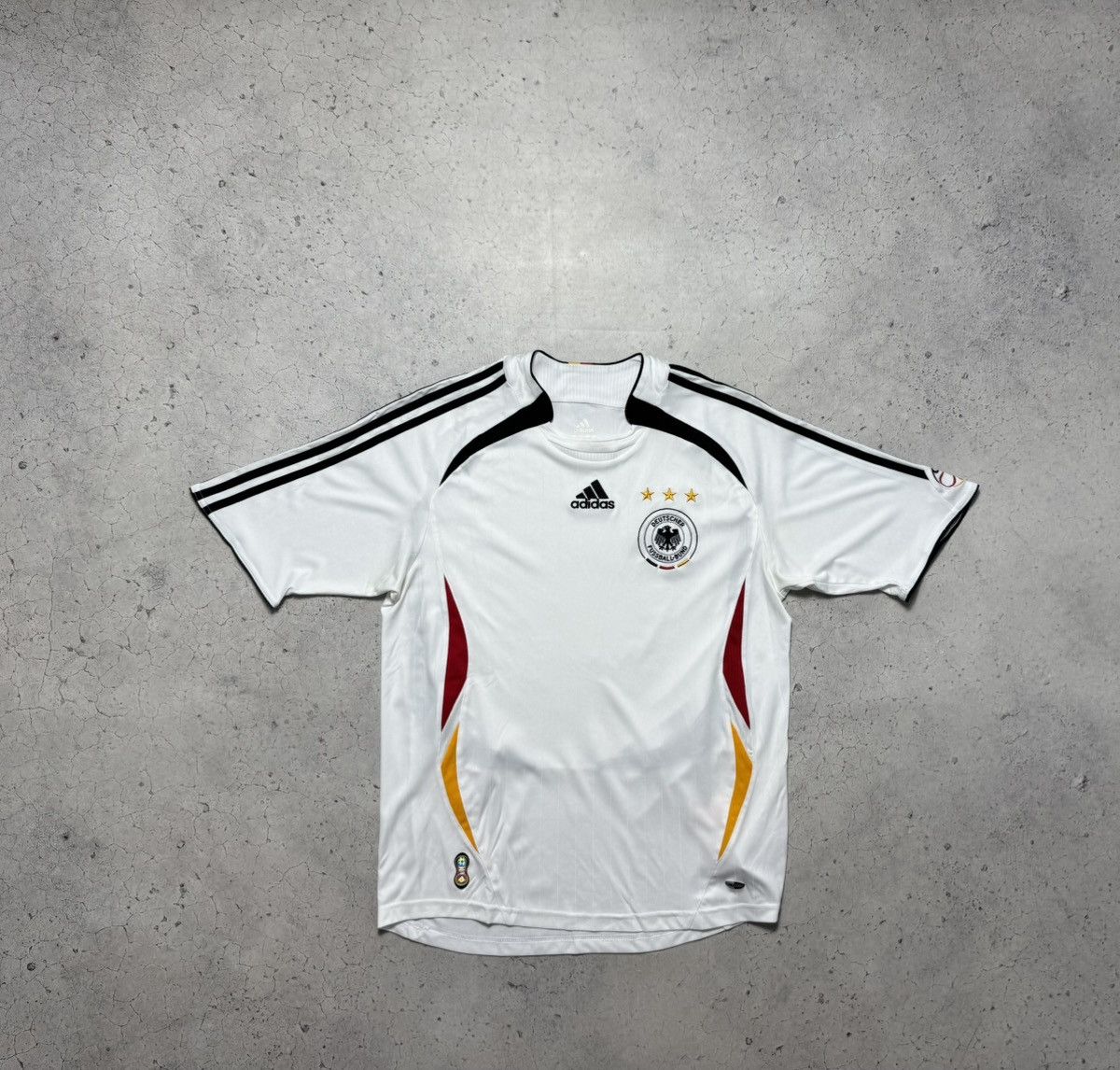 Adidas Adidas Germany Deutschland 2005/2006 Vintage Soccer Jersey Size US XL / EU 56 / 4 - 1 Thumbnail
