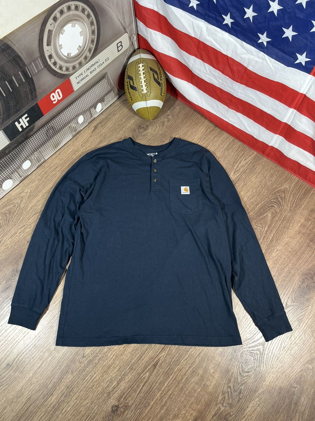 Carhartt Carhartt Long Sleeve Shirt Size US L / EU 52-54 / 3 - 1 Thumbnail