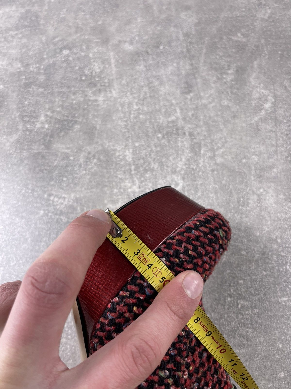 Other Massimolonardo Red Platform Heels Size US 8 / IT 38 - 12 Thumbnail
