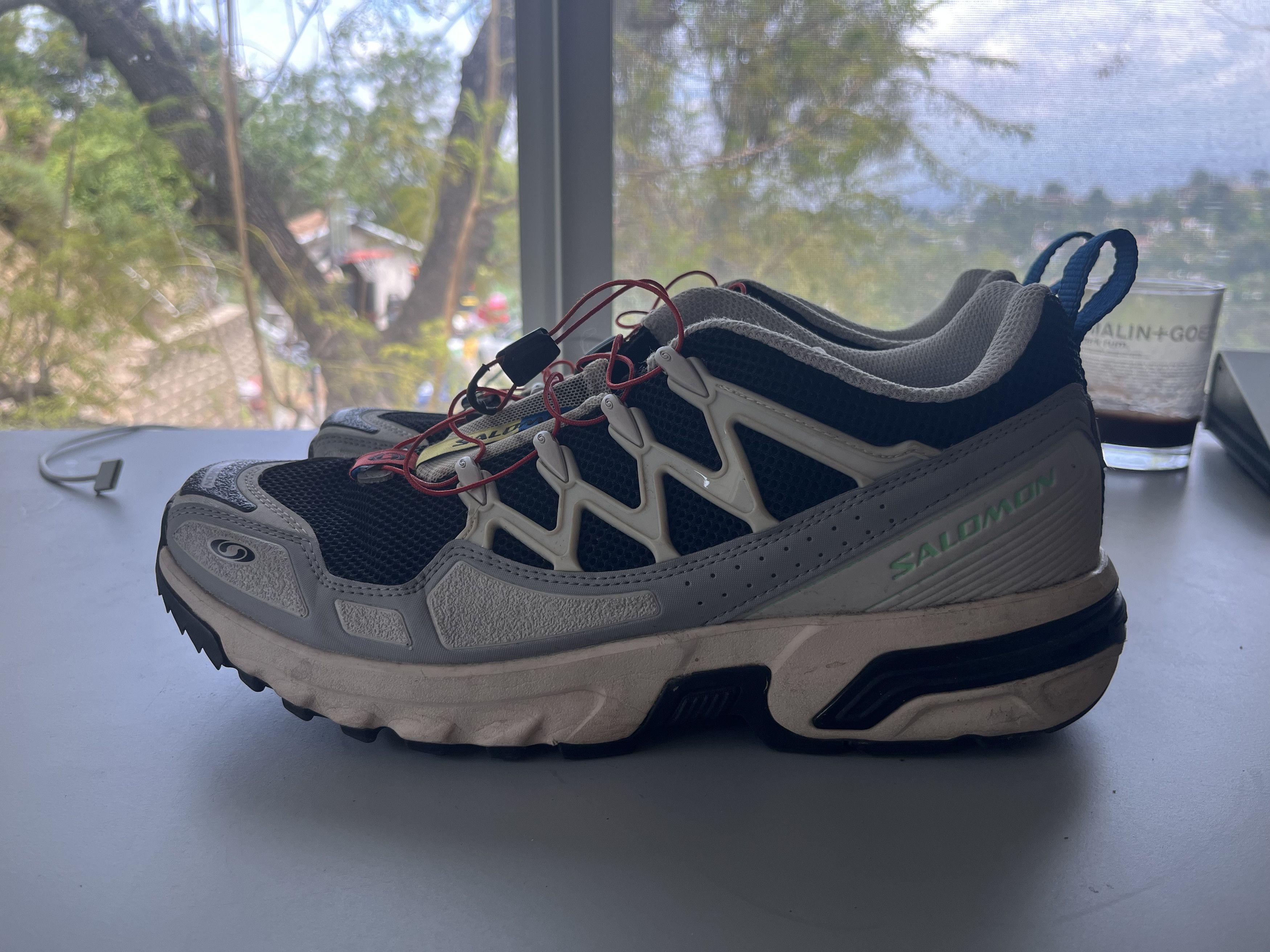 Salomon Salomon ACS+ OG Black Lunar Rock Alloy Size US 12 / EU 45 - 3 Thumbnail
