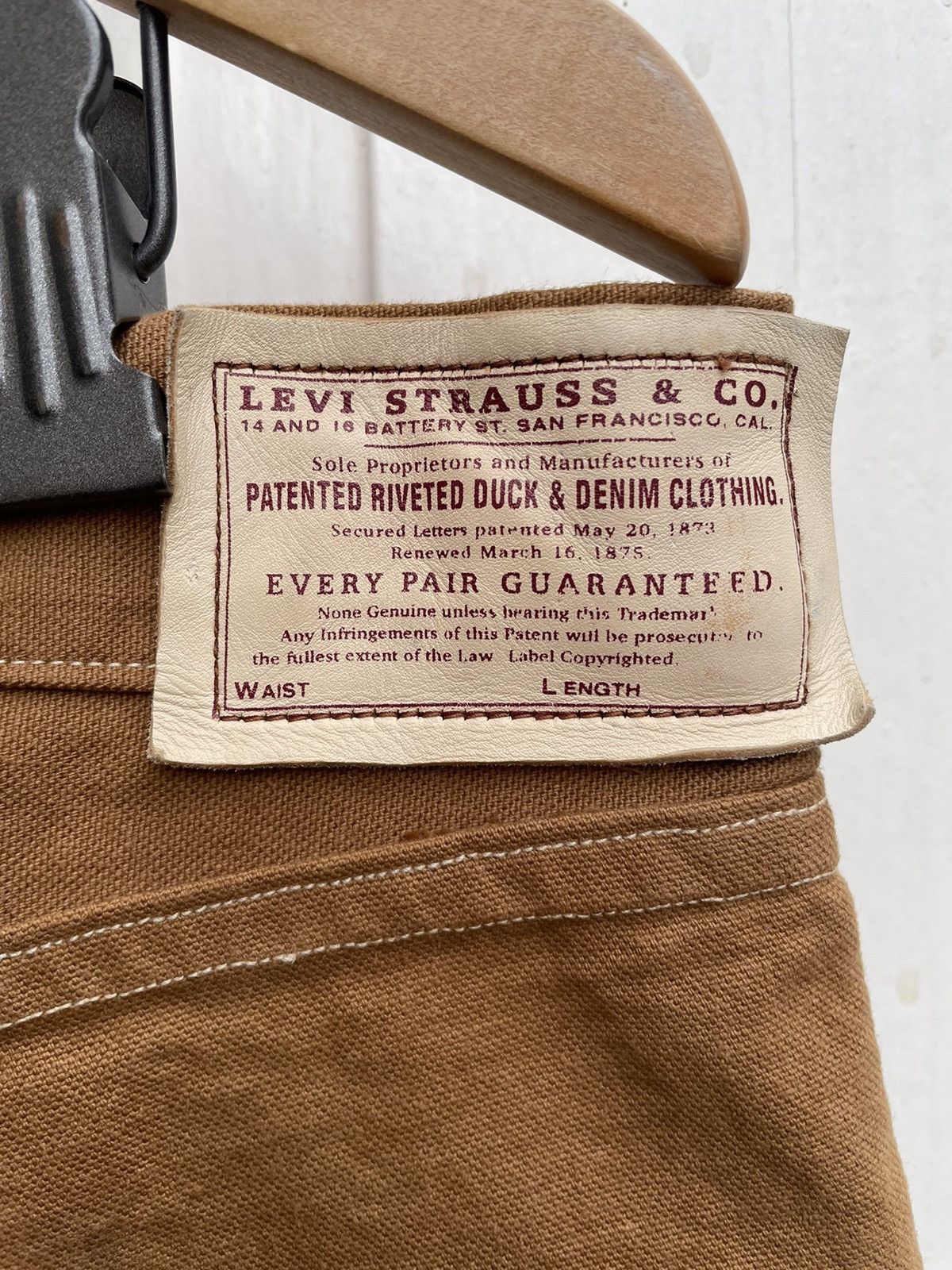 Levi's Vintage Clothing Levis 501 1890 2006 32/32 Limited edition 36/40 Size US 32 / EU 48 - 2 Thumbnail