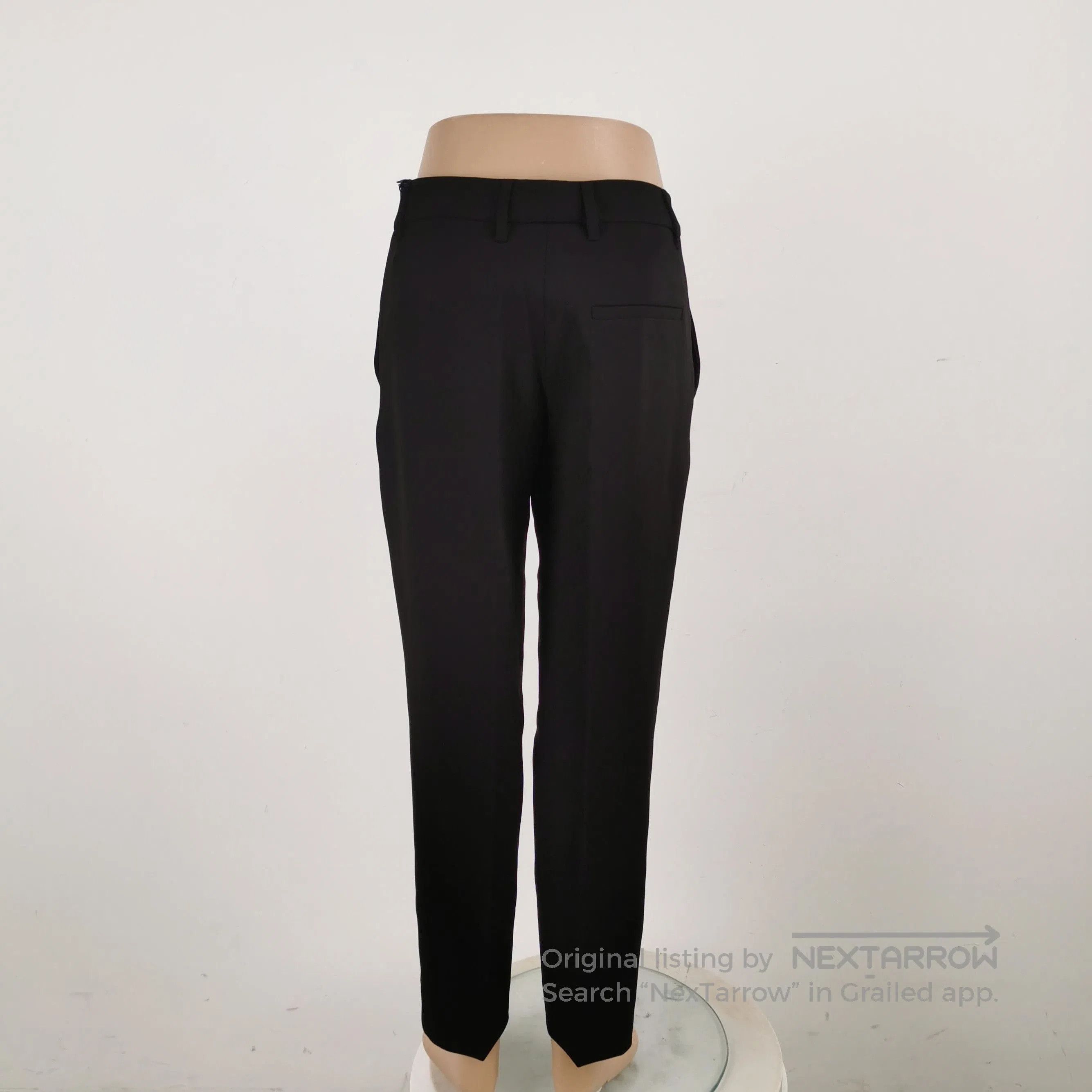 Prada Prada Elegant Black Trousers Size 38 . Size 37" - 3 Thumbnail