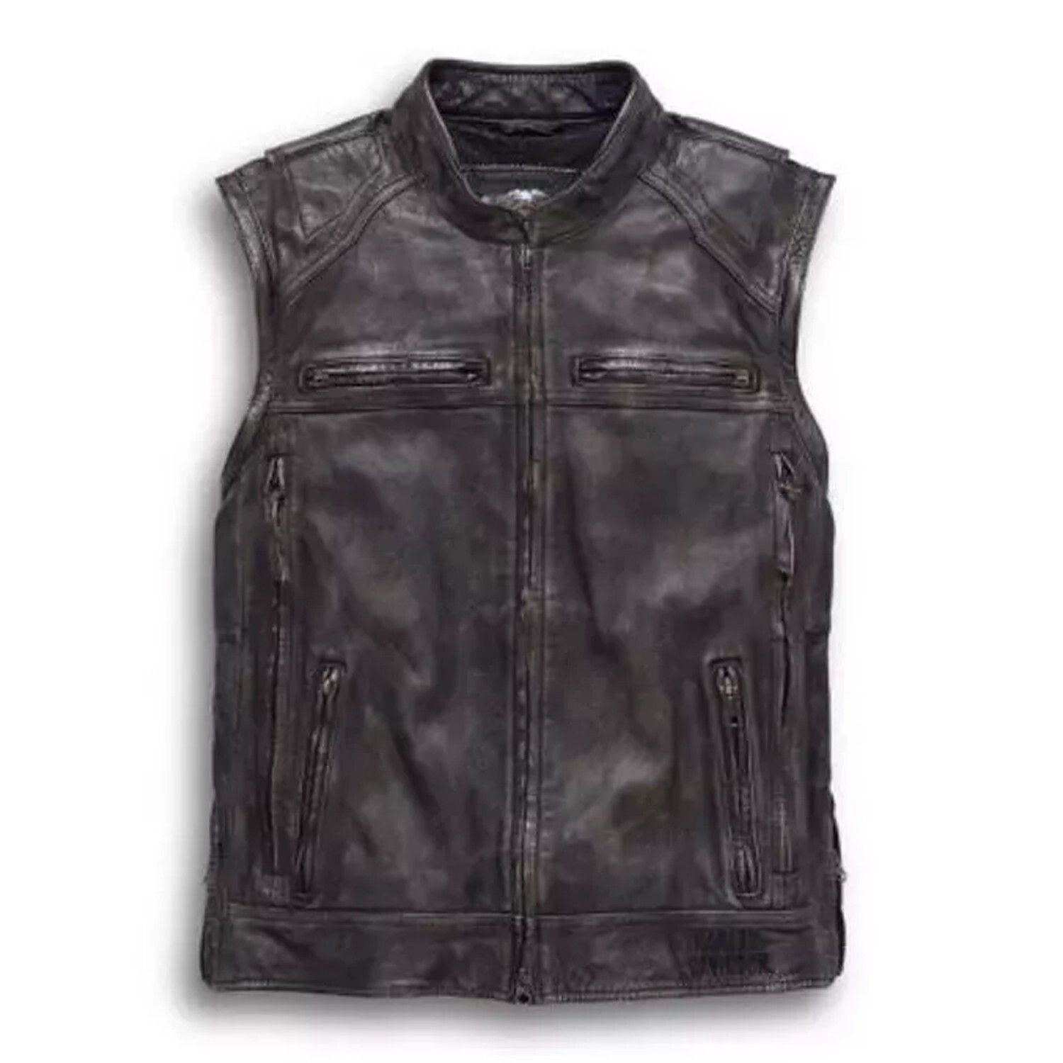 Harley Davidson Harley Davidson Men's Leather Jacket Size US XXS / EU 40 - 3 Thumbnail