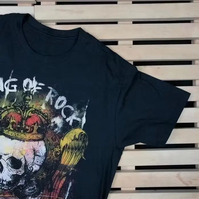 Band Tees × Vintage T Shirt Vintage 90s King Of Rock Rebel With Cause Size M Size US M / EU 48-50 / 2 - 3 Thumbnail