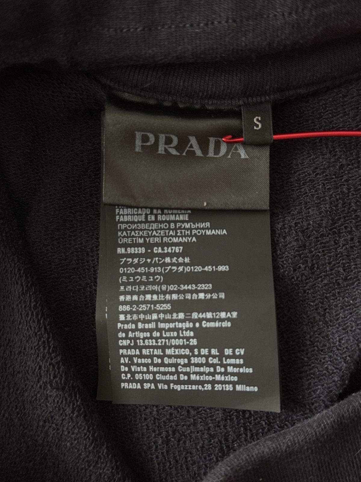 Prada 🔥🔥 Prada Nylon Pocket Black Sweatpants Size US 30 / EU 46 - 5 Thumbnail