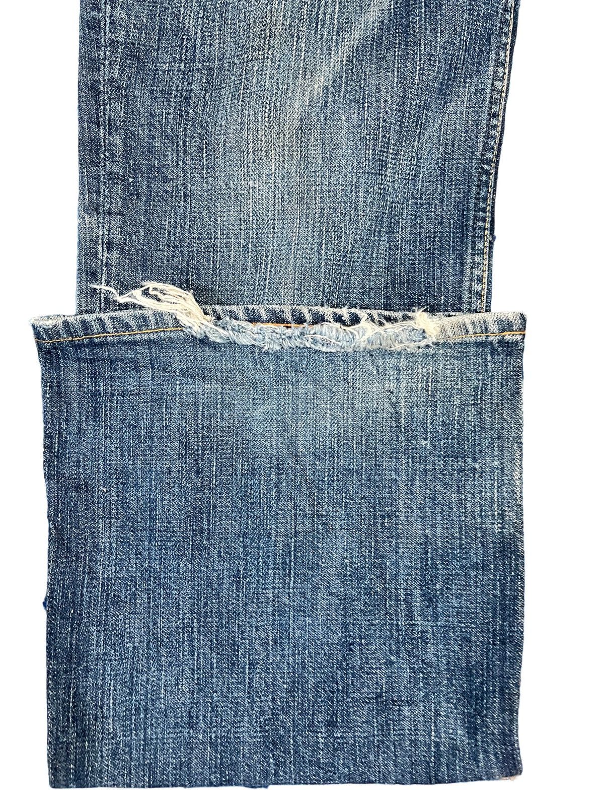 Johnbull Vintage Johnbull Kojima Flare Bootcut Indigo Denim Size US 31 - 2 Thumbnail