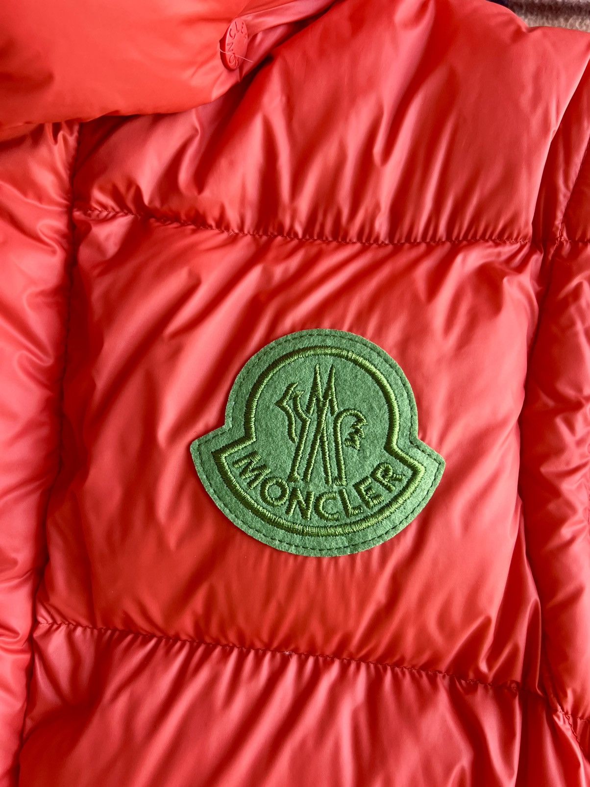 Moncler L Moncler Cyclone Short Down Jacket goose orange vest 2 jn 1 Size US L / EU 52-54 / 3 - 7 Thumbnail