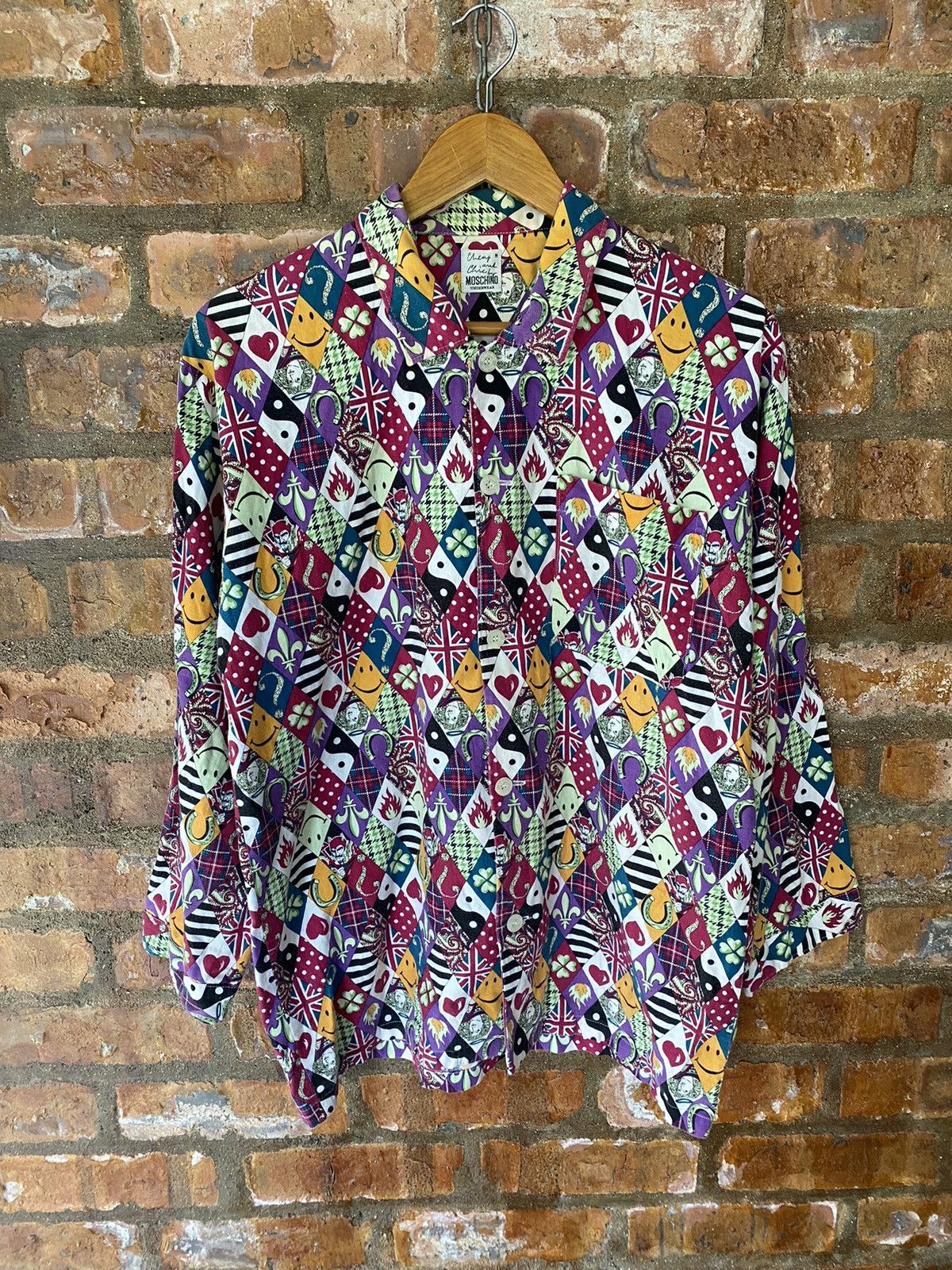 Moschino 1990s Moschino satan love sex punk shirt Size US M / EU 48-50 / 2 - 2 Thumbnail
