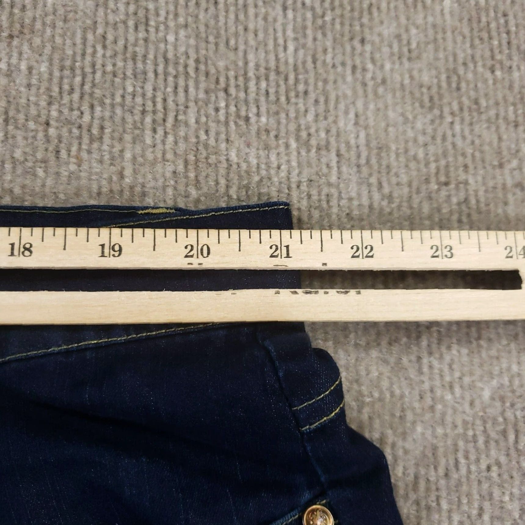 Stacy Adams Stacy Adams Chino Pants Mens 44x30 Blue Straight Leg Flat Front Cotton Size US 44 / EU 60 - 6 Thumbnail