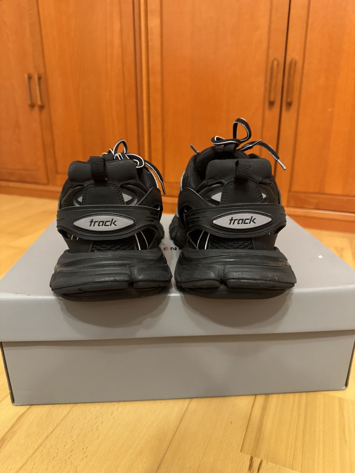 Balenciaga Balenciaga Track Triple Black Size US 12 / EU 45 - 8 Thumbnail