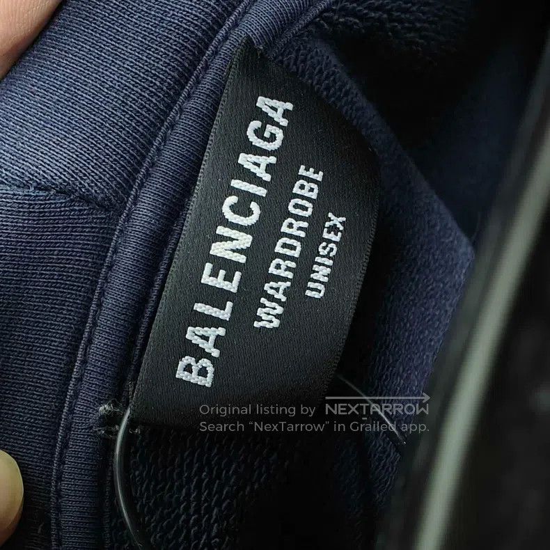 Balenciaga Balenciaga Double B Embroidered Hoodie Size US S / EU 44-46 / 1 - 5 Thumbnail