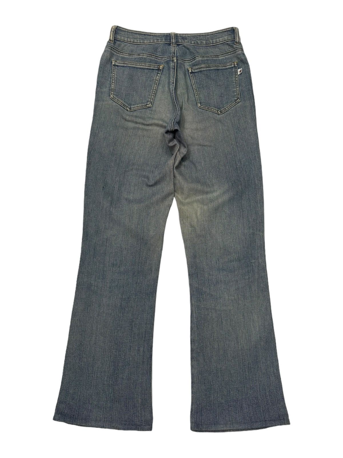 Kansai Yamamoto ❤️‍🔥FLARE JEANS BOOTCUT KANSAI YAMAMOTO FLARE DENIM JEANS Size 28" / US 6 / IT 42 - 2 Thumbnail