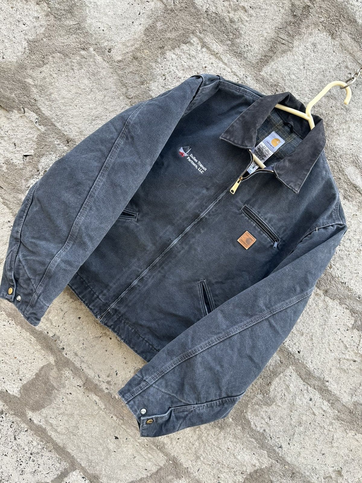 Carhartt × Vintage Early 00's Carhartt Detroit jacket J97 PTL Size US XL / EU 56 / 4 - 2 Thumbnail