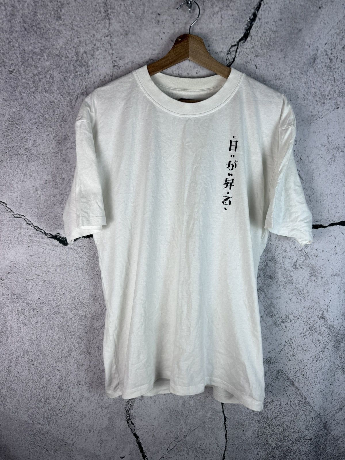 Edwin × Japanese Brand × Vintage Vintage Edwin Japanese White Tee T Shirt Size US M / EU 48-50 / 2 - 2 Thumbnail