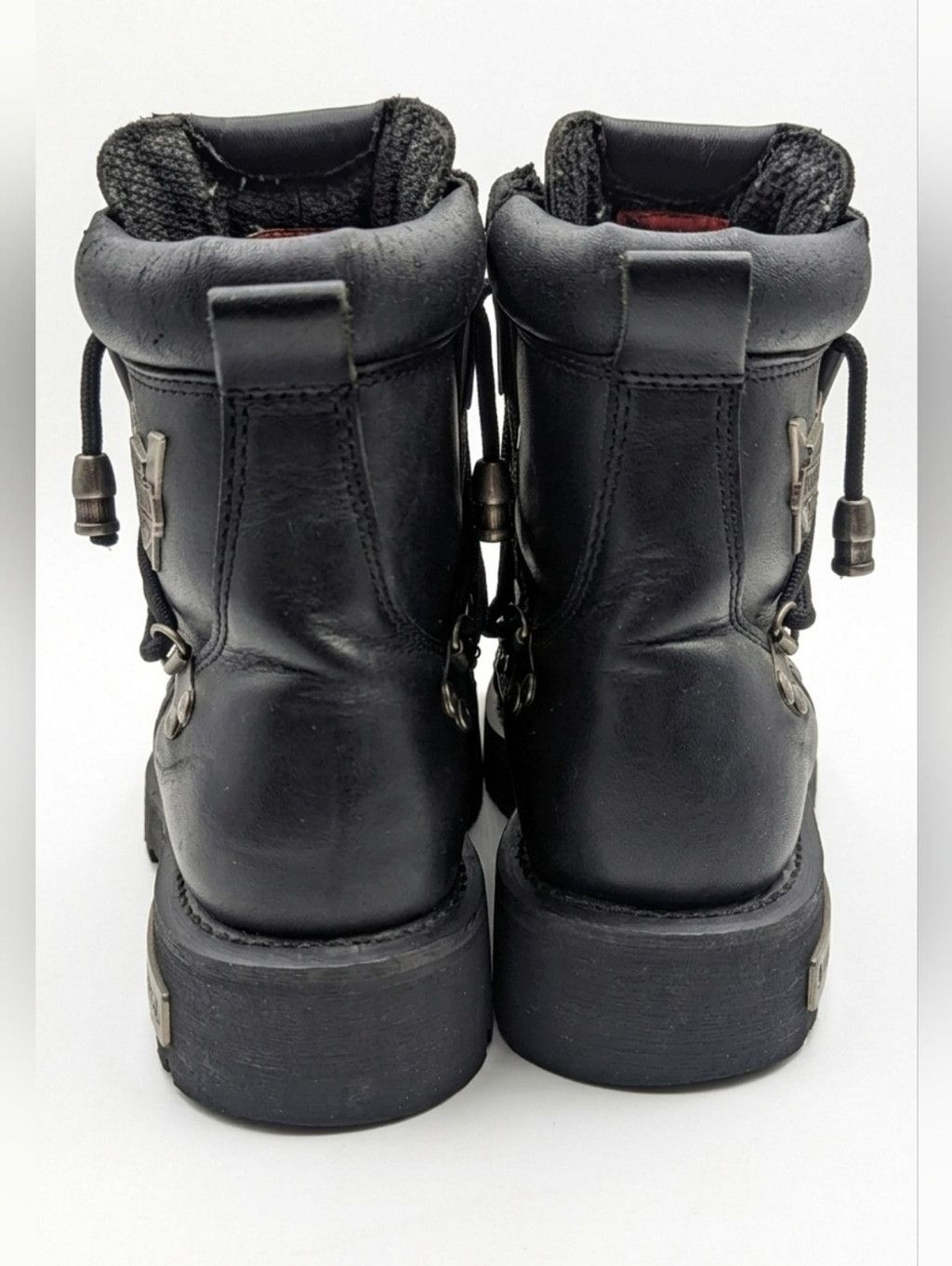 Harley Davidson VTG Harley-Davidson El Paso Leather Riding Boots. M7 / W9 Size US 9 / IT 39 - 3 Thumbnail