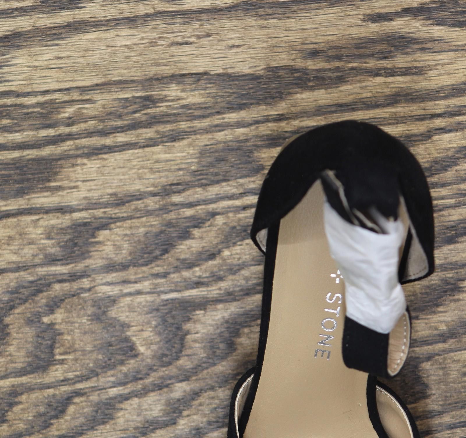 Other Nwt Sun + Stone Leoniee Dress Sandals Black Microsuede 5.5m Size US 5.5 / IT 35.5 - 7 Thumbnail