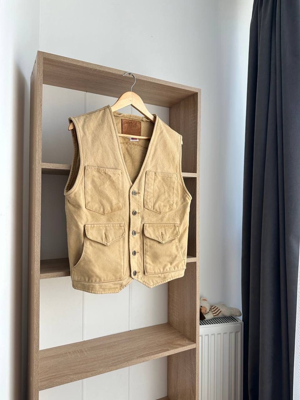 Vintage Vintage Schaefer Western Leather USA Beige Jacket Size US M / EU 48-50 / 2 - 8 Thumbnail