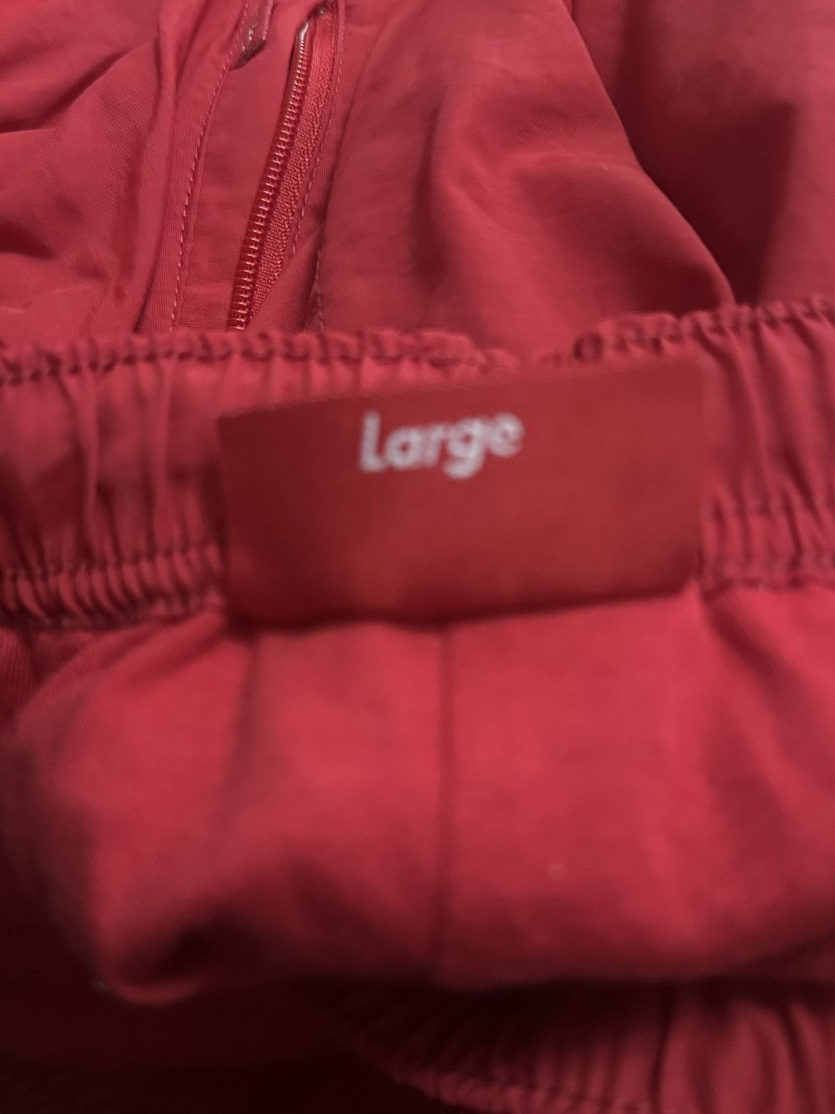 Supreme Supreme Side Logo Track Pants Red Large FW19 Size US 36 / EU 52 - 6 Thumbnail
