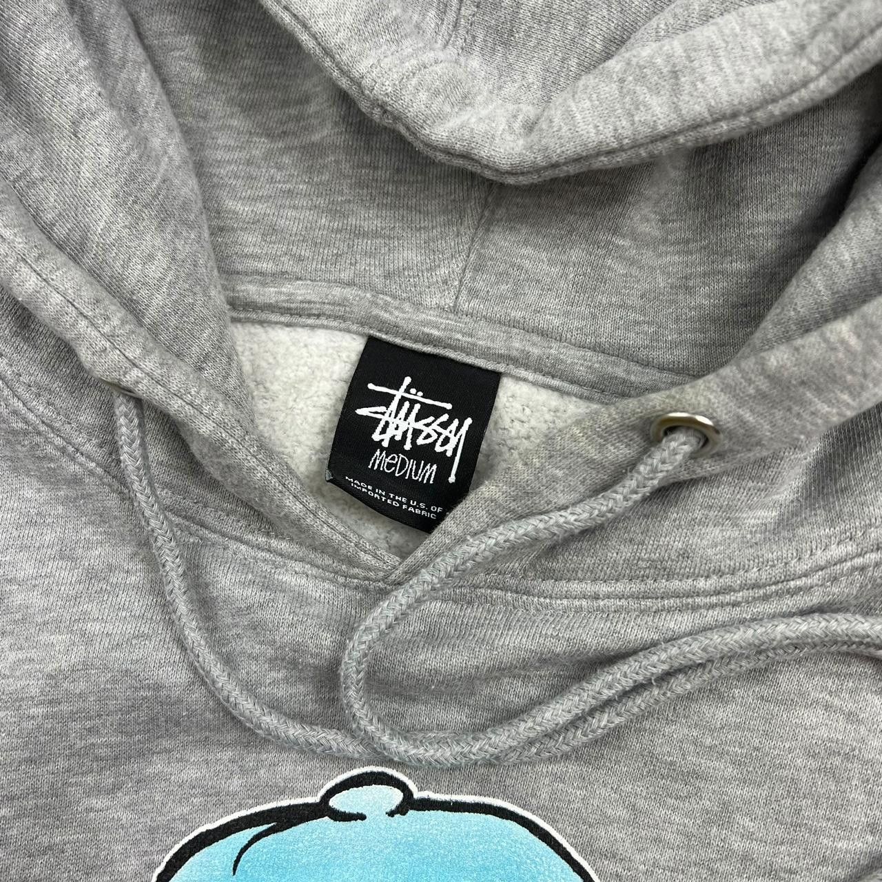 Stussy Vintage Stussy 8 Ball Radio Pullover Hoodie - Medium Size US M / EU 48-50 / 2 - 4 Thumbnail