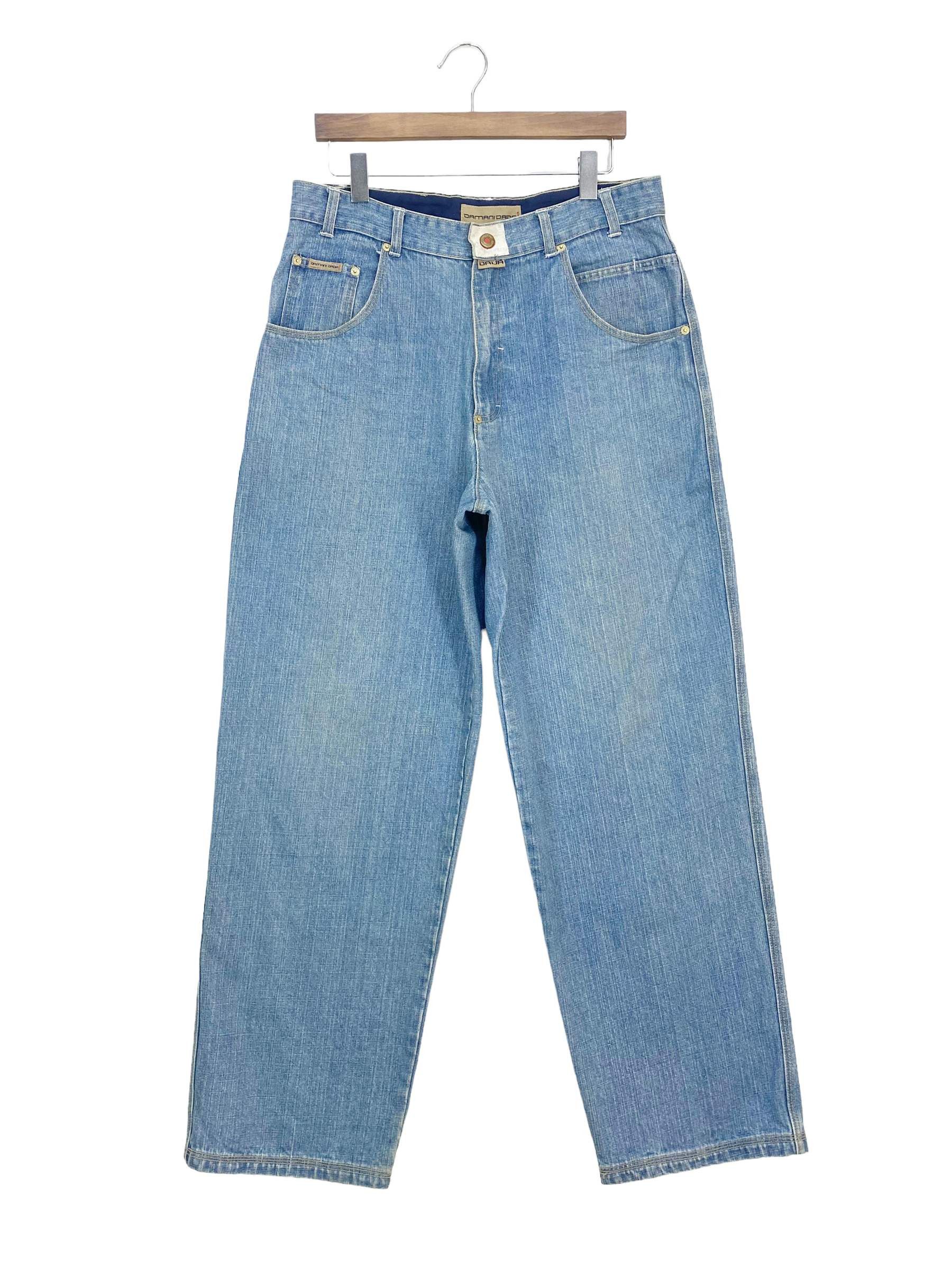Damani Dada Damani Dada Denim Jeans Dada Baggy Hip Hop Skateboards Jeans Size US 33 - 2 Thumbnail