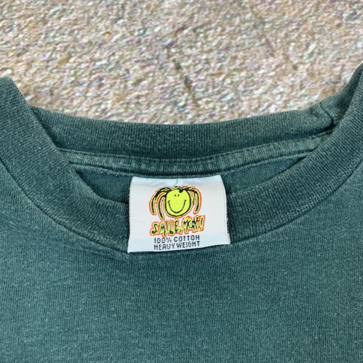 Vintage Vintage Funny Jamaica Me Crazy Weed T Shirt Size US XL / EU 56 / 4 - 6 Thumbnail