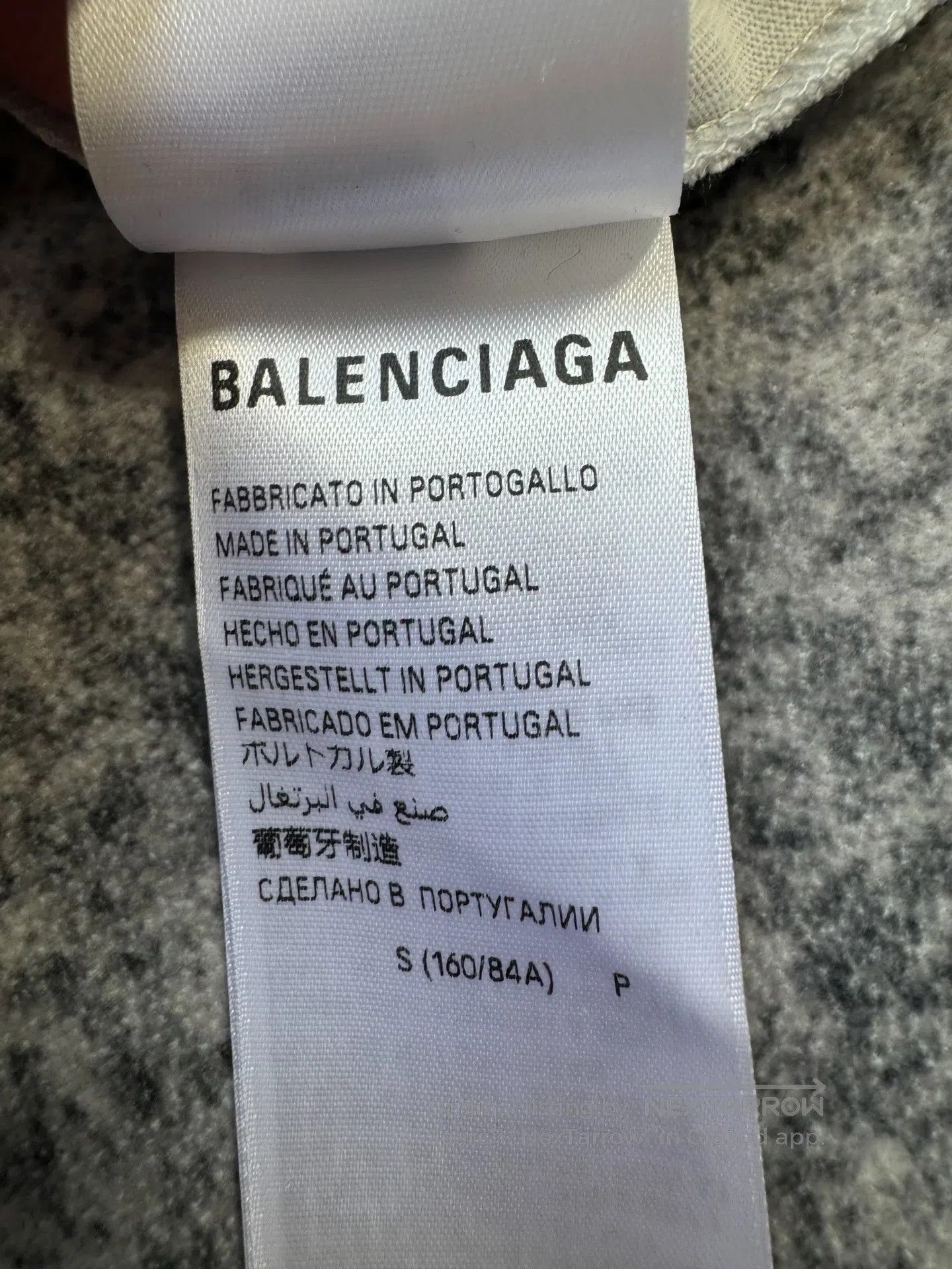 Balenciaga Balenciaga Collaboration Short Sleeve T-Shirt| Size S / US 4 / IT 40 - 7 Thumbnail