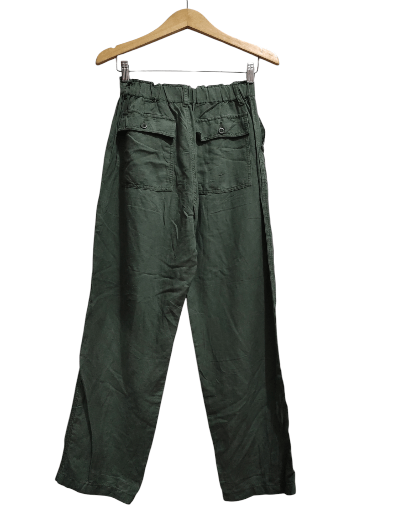 Global Work × Japanese Brand Global Work Fatigue Pants Green Army Size US 30 / EU 46 - 2 Thumbnail