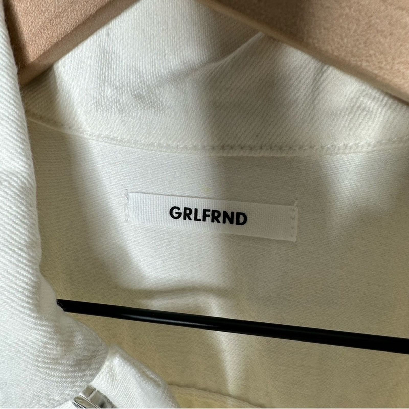 GRLFRND GRLFRND Renata White Denim Romper in Size XS Size 26" / US 2 / IT 38 - 3 Thumbnail