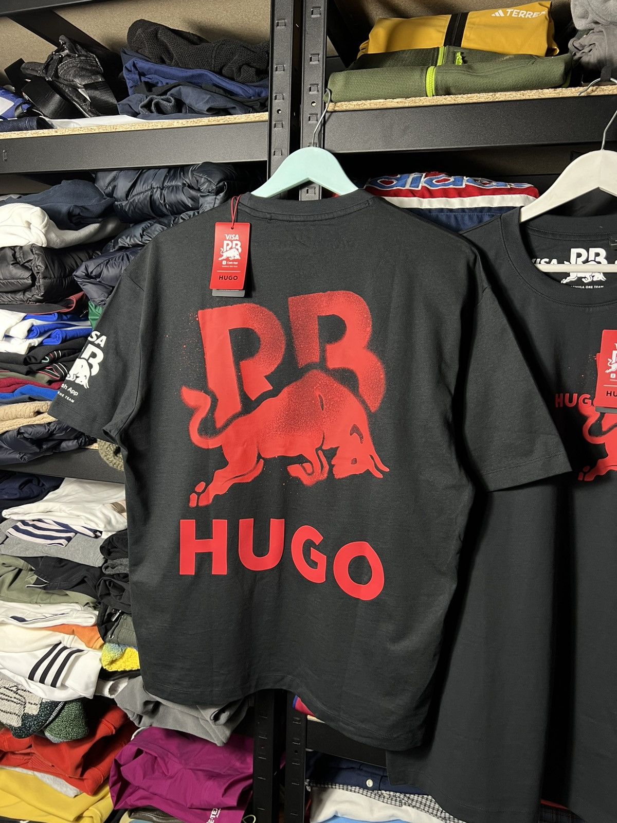 Hugo HUGO Red Bull Racing F1 Oversized T-Shirt Visa Cash App Size US M / EU 48-50 / 2 - 7 Thumbnail
