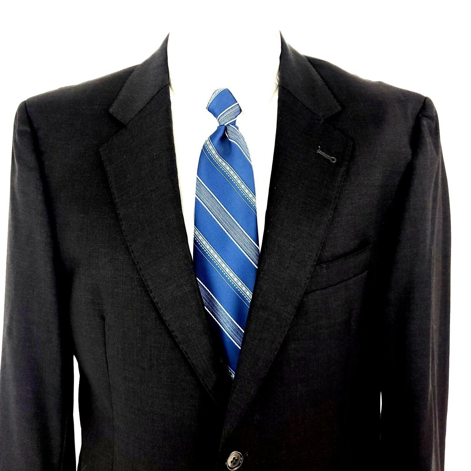 Jos. A. Bank Jos A Bank Signature Gold 2 Button Suit Jacket 40R Gray Blaz Size 40R - 1 Thumbnail