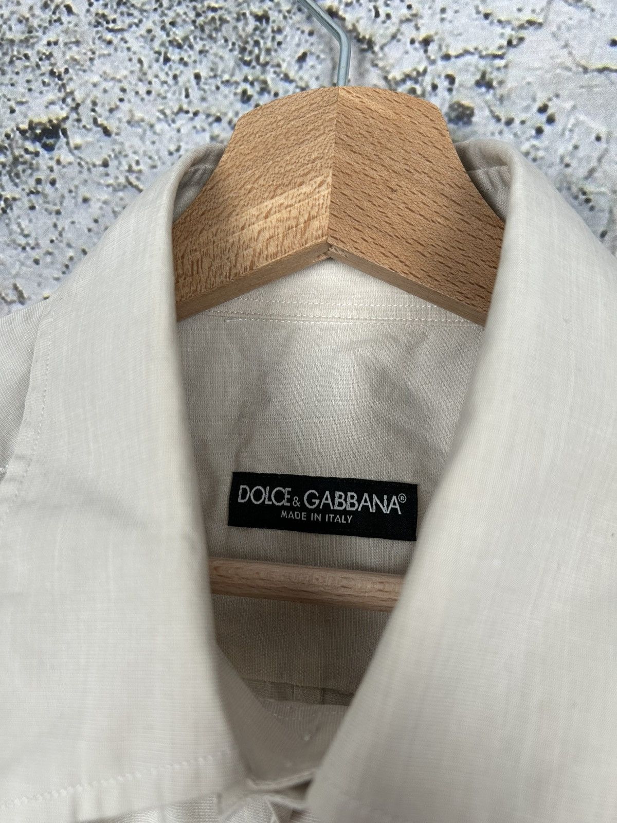 Dolce & Gabbana Dolce & Gabbana Made in Italy Shirt Designer Avant Garde Size US L / EU 52-54 / 3 - 4 Thumbnail