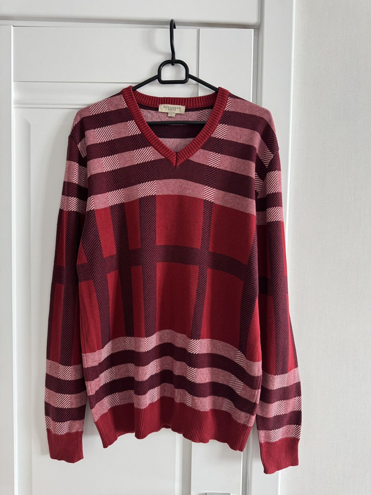 Burberry Burberry sweater Nova check Size US L / EU 52-54 / 3 - 1 Thumbnail